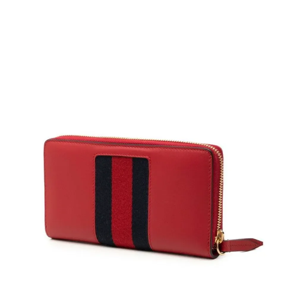 Gucci Sylvie Shelly Line Long Wallet